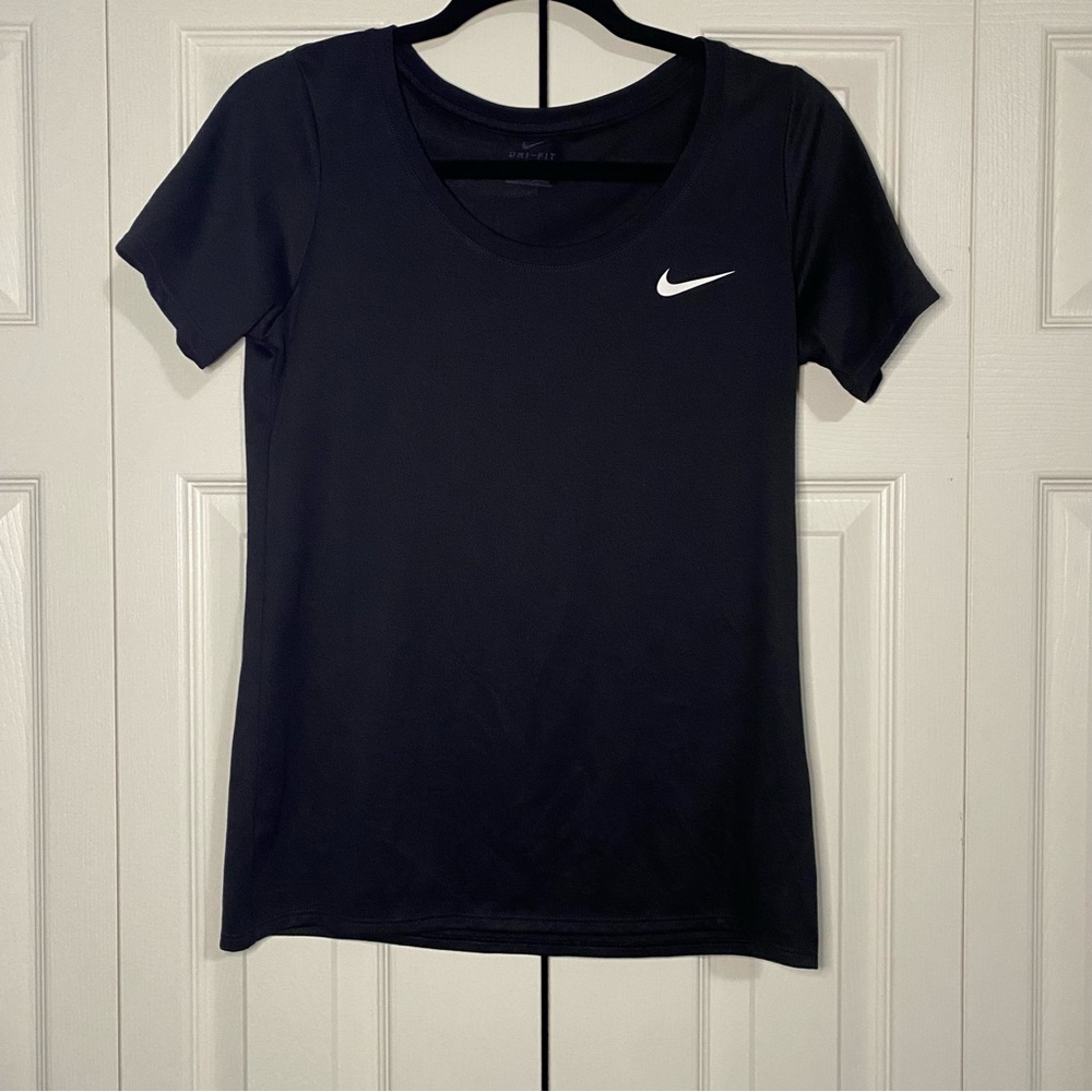 Black Nike Dri-Fit Workout Shirt